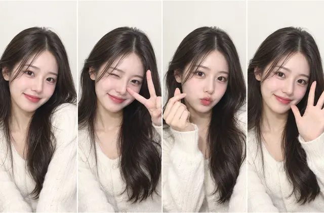 네컷사진 포즈와 표정 연출 참고 이미지