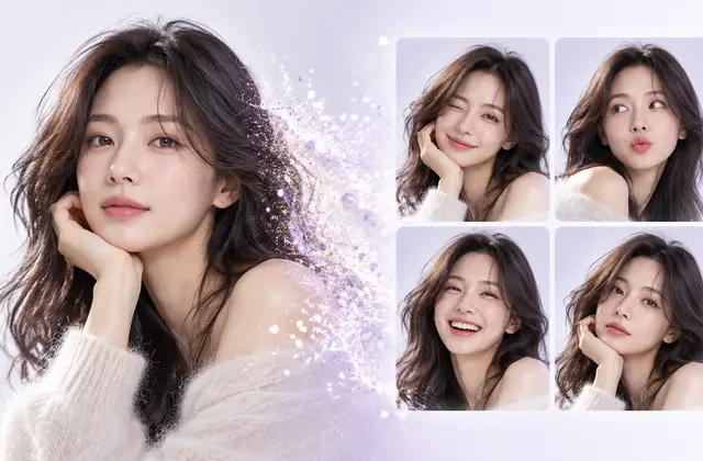 AI 네컷사진 생성 스타일